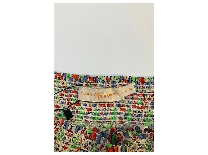 Tory Burch Mehrfarbiges Baumwollkleid Mehrfarben - Ansicht 5
