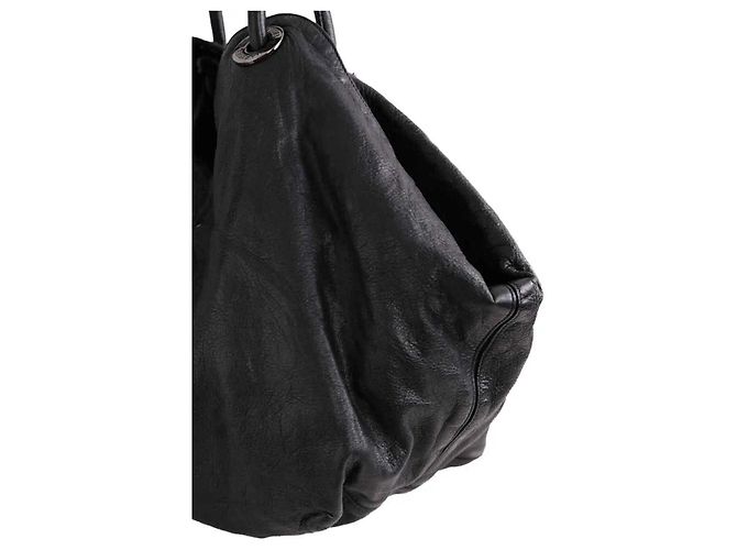 Borsa a tracolla Sonia Rykiel in pelle nera Nero - vista 3