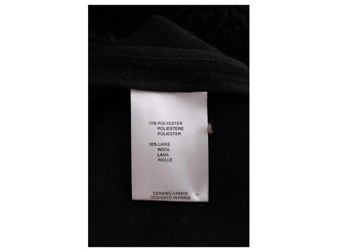 Antik Batik Mantel Schwarz - Ansicht 6