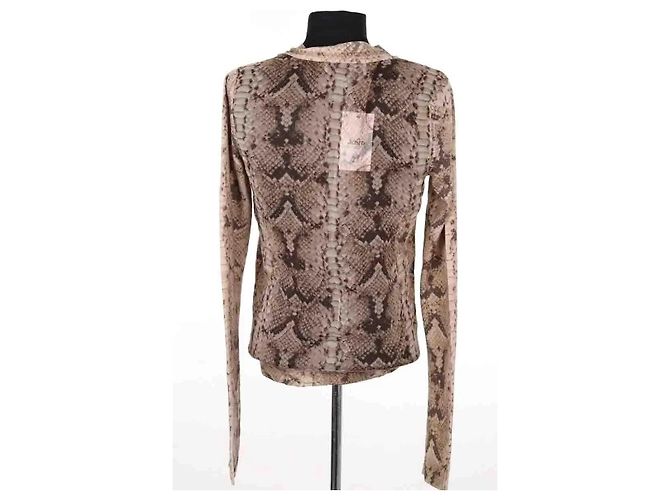 Yves Saint Laurent Cardigan aus Wolle braun - Ansicht 4
