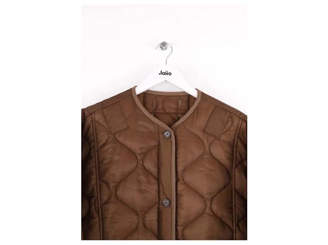 Autre Marque Chaqueta TEDDY The Frankie Shop marrón Castaño - vista 2