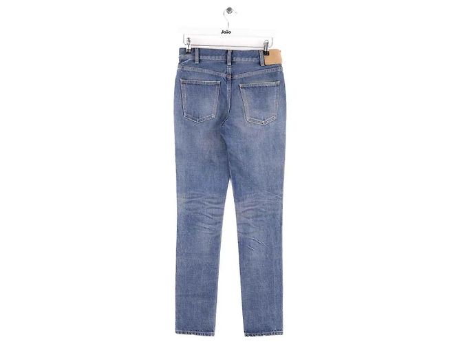 Jeans slim azuis Céline Azul - vista 3