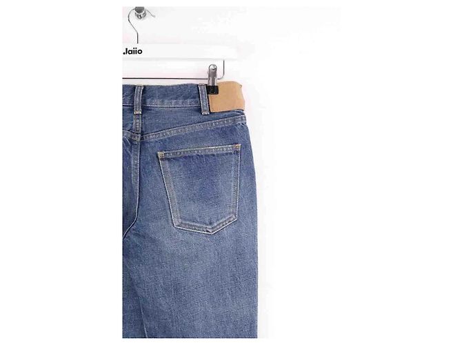 Jeans slim azuis Céline Azul - vista 4