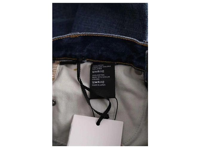 Jeans slim azuis Céline Azul - vista 6