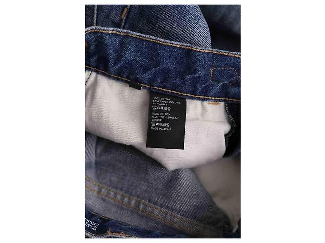 Céline Bermuda Shorts aus Baumwolle Blau - Ansicht 6