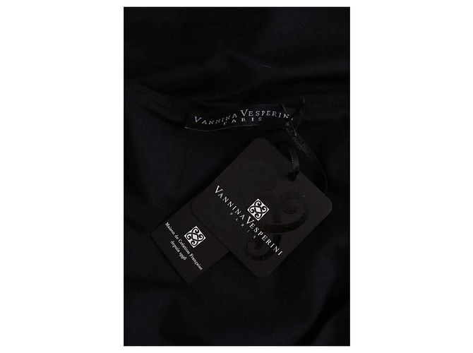 Vannina Vesperini Set leggings e top nero - vista 5