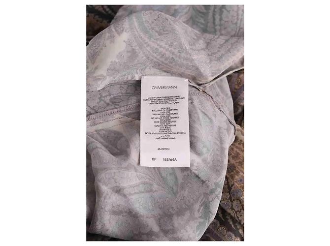Zimmermann Hose aus brauner Seide - Ansicht 6