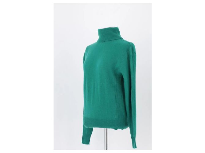 Autre Marque Jersey de cachemira verde - vista 2