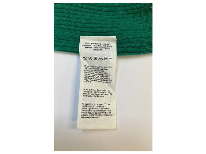 Autre Marque Jersey de cachemira verde - vista 6