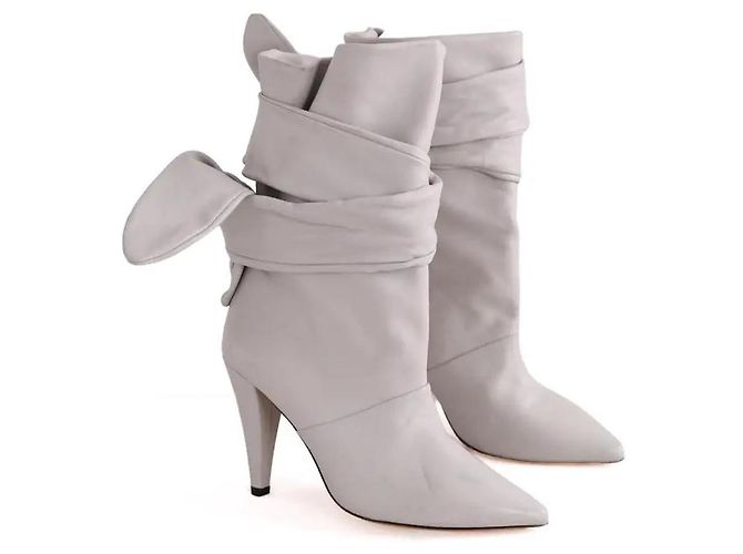 Escarpins gris Iro taille 38 - vue 3