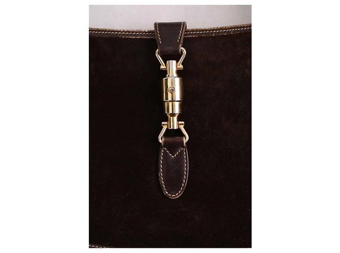 Gucci Borsa a tracolla Jackie marrone - vista 6