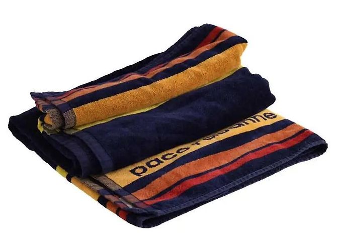 Paco Rabanne Beach Towel Navy Blue - view 3
