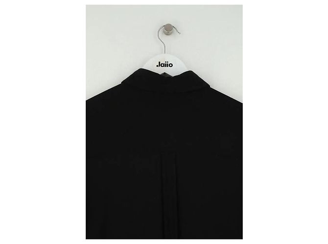 Balenciaga Kleid aus schwarzer Seide - Ansicht 4