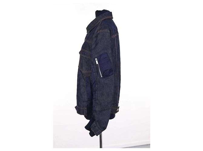 Giacca APC x Sacai blu navy - vista 3