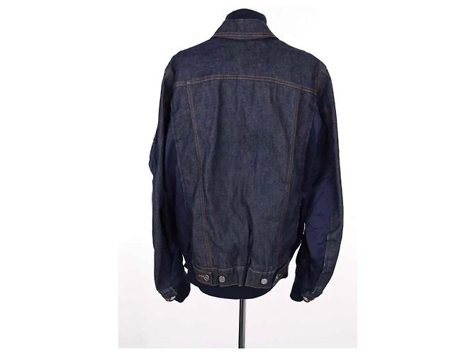 Giacca APC x Sacai blu navy - vista 4