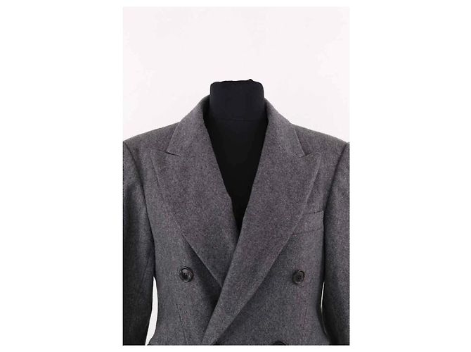 Isabel Marant Blazer aus Wolle Anthrazit Anthrazitgrau - Ansicht 2