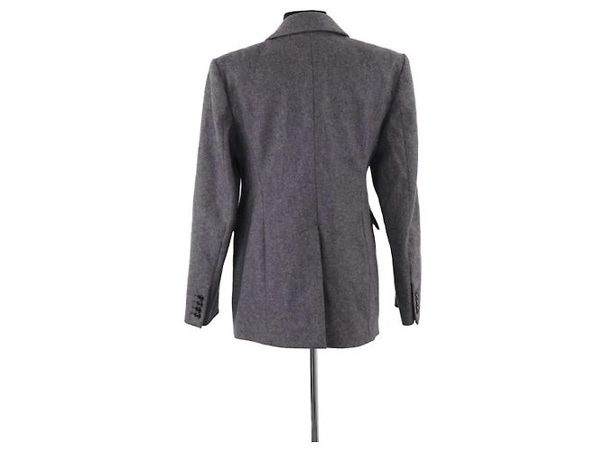 Isabel Marant Blazer aus Wolle Anthrazit Anthrazitgrau - Ansicht 4