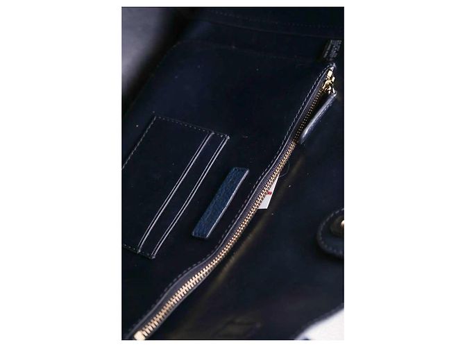 Bolso tote Michael Kors de cuero azul - vista 5