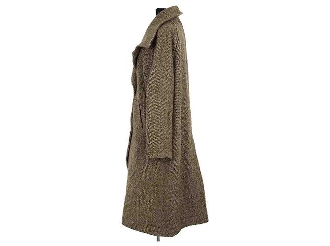 Bellerose wool coat khaki - view 3