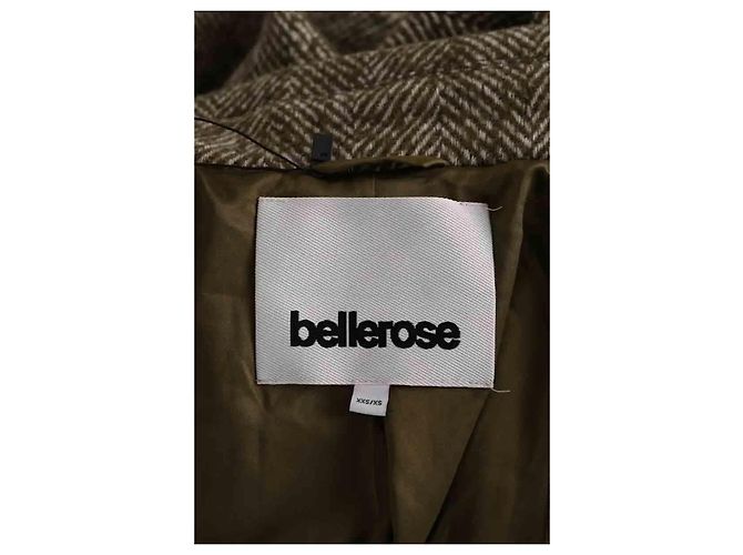 Bellerose wool coat khaki - view 5