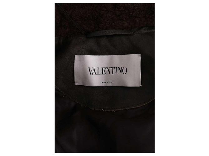 Valentino Lederjacke Schwarz - Ansicht 5