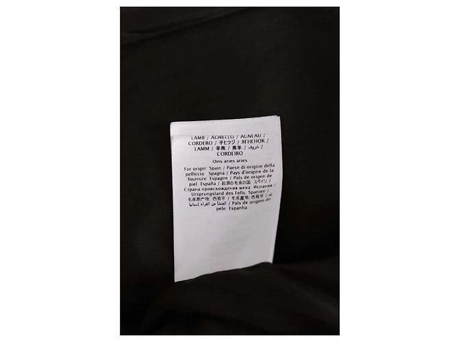 Valentino Lederjacke Schwarz - Ansicht 6
