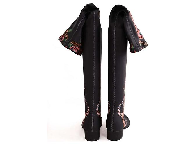 Autre Marque La DoubleJ Black Cloth Boots - view 2