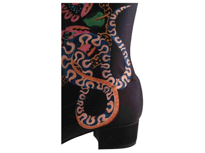 Autre Marque La DoubleJ Black Cloth Boots - view 5