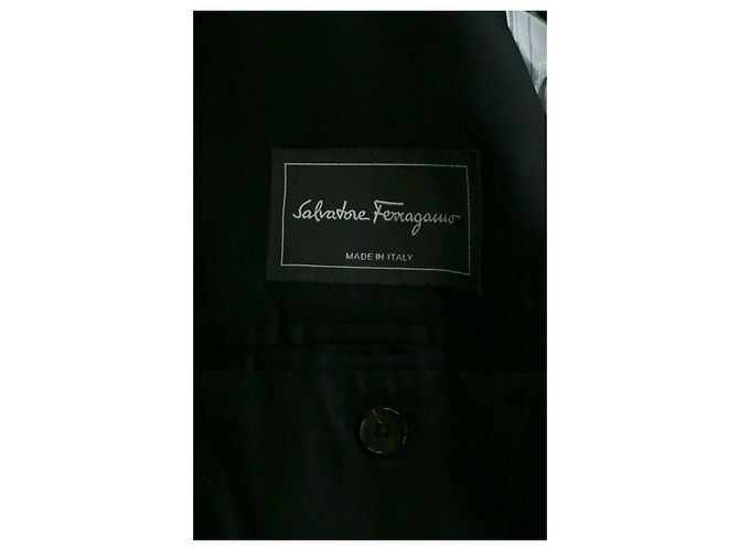 Salvatore Ferragamo Blue Wool Suit - view 5