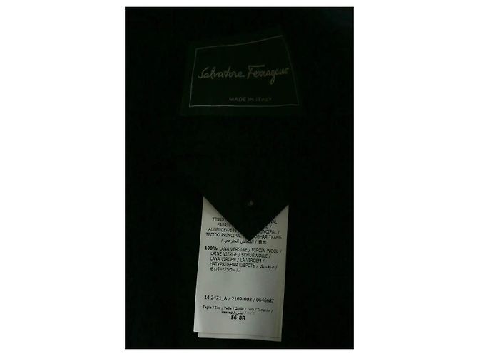 Salvatore Ferragamo Blue Wool Suit - view 6