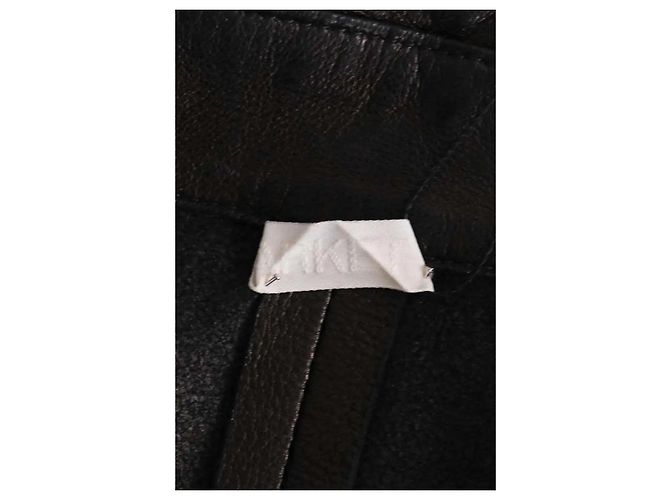 Autre Marque Camicia Arket in pelle nera Nero - vista 4