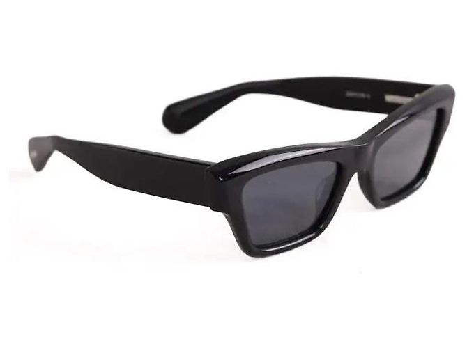 Jil Sander x Oliver Peoples Black Plastic Sunglasses - view 2