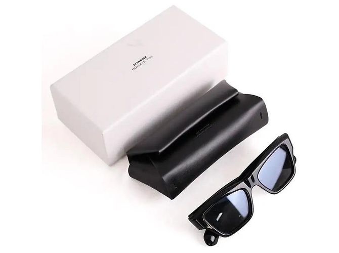 Jil Sander x Oliver Peoples Black Plastic Sunglasses - view 5