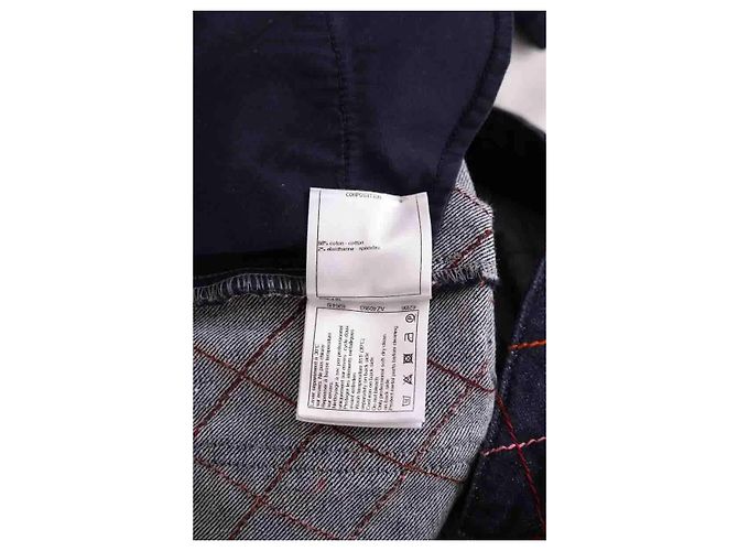 Chanel Jeans retos azul marinho - vista 5