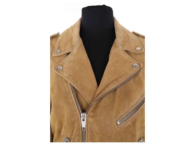 Casaco The Kooples em camurça bege Tamanho M - vista 2