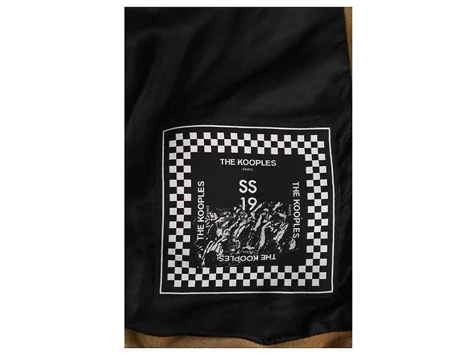 Casaco The Kooples em camurça bege Tamanho M - vista 5