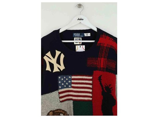 Ralph Lauren Herrenpullover Mehrfarbig Wolle XL Mehrfarben - Ansicht 2
