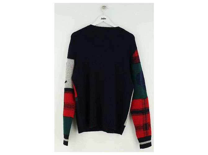 Ralph Lauren Herrenpullover Mehrfarbig Wolle XL Mehrfarben - Ansicht 4