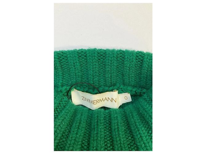 Zimmermann Pull en cachemire vert - vista 5