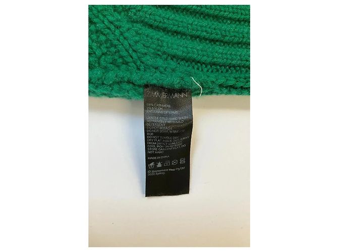 Zimmermann Pull en cachemire vert - vista 6