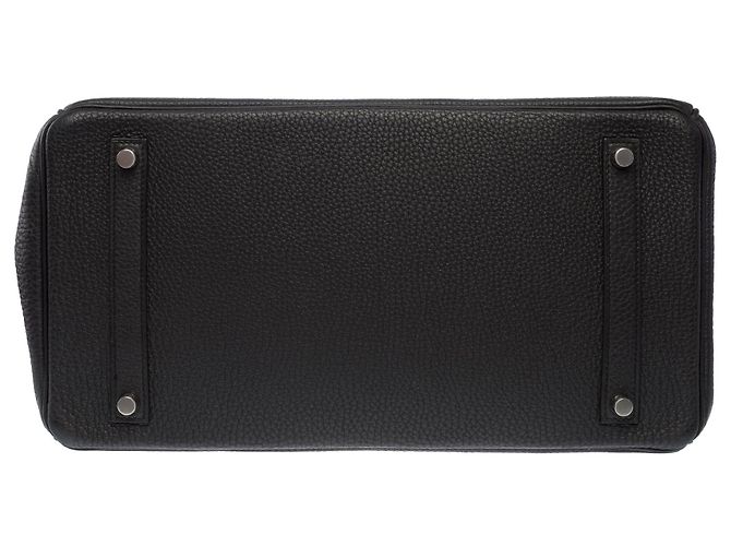 Hermès mala HERMES Birkin 35 em Couro Preto - 103996 - vista 11