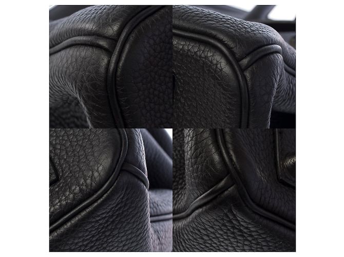 Hermès mala HERMES Birkin 35 em Couro Preto - 103996 - vista 12