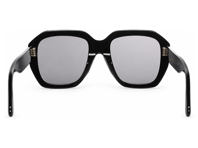 Céline Celine, Oversized square sunglasses in black - view 6