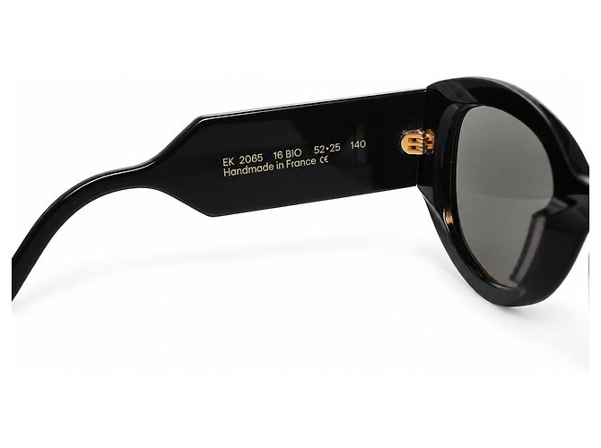 Autre Marque Emmanuelle khahn, oversized black sunglasses - view 7