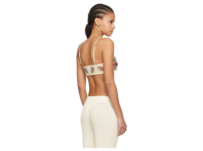 Autre Marque Bode Sutiã Sequin Sunset Lily Cru - vista 7