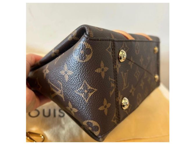 Louis Vuitton Monogram Canvas Speedy Bandouliere 25 Marrone Monogramma - vista 10