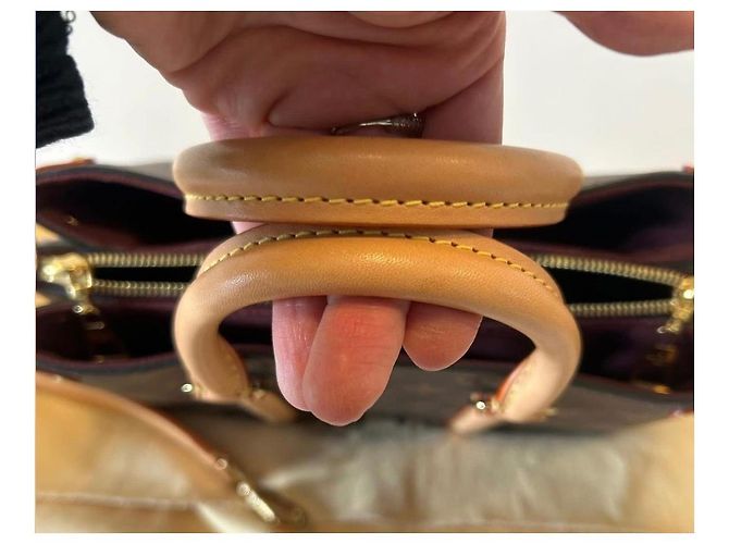 Louis Vuitton Monogram Canvas Speedy Bandouliere 25 Marrone Monogramma - vista 8
