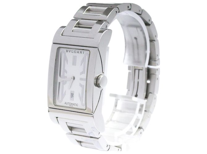 Bulgari Orologio automatico da uomo Bvlgari Rettangolo Steel - vista 2
