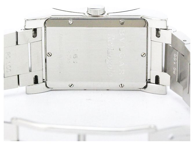 Bulgari Orologio automatico da uomo Bvlgari Rettangolo Steel - vista 6