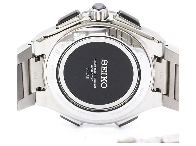 Relógio de pulso SEIKO Brightz em cerâmica e aço inoxidável - vista 7